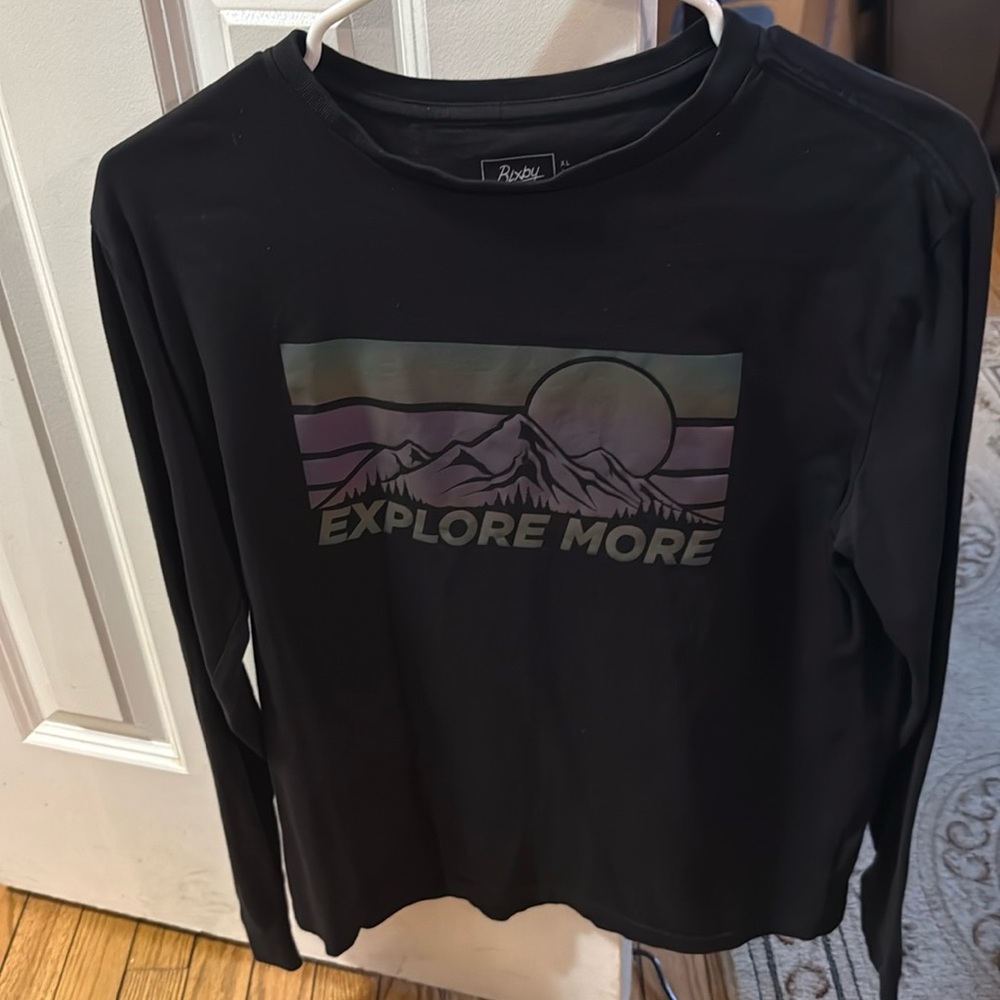 Cotton cuffed sleeve tee